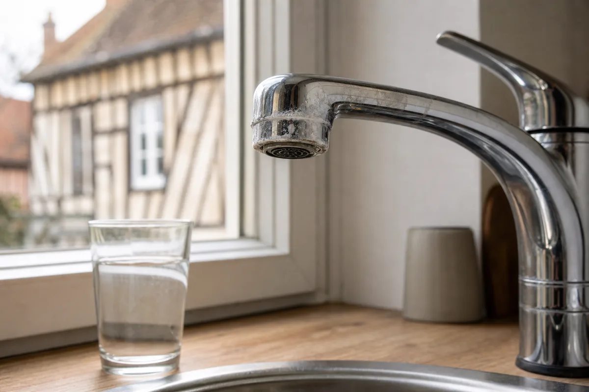 Eau calcaire dans l'Eure : protéger plomberie et chauffe-eau