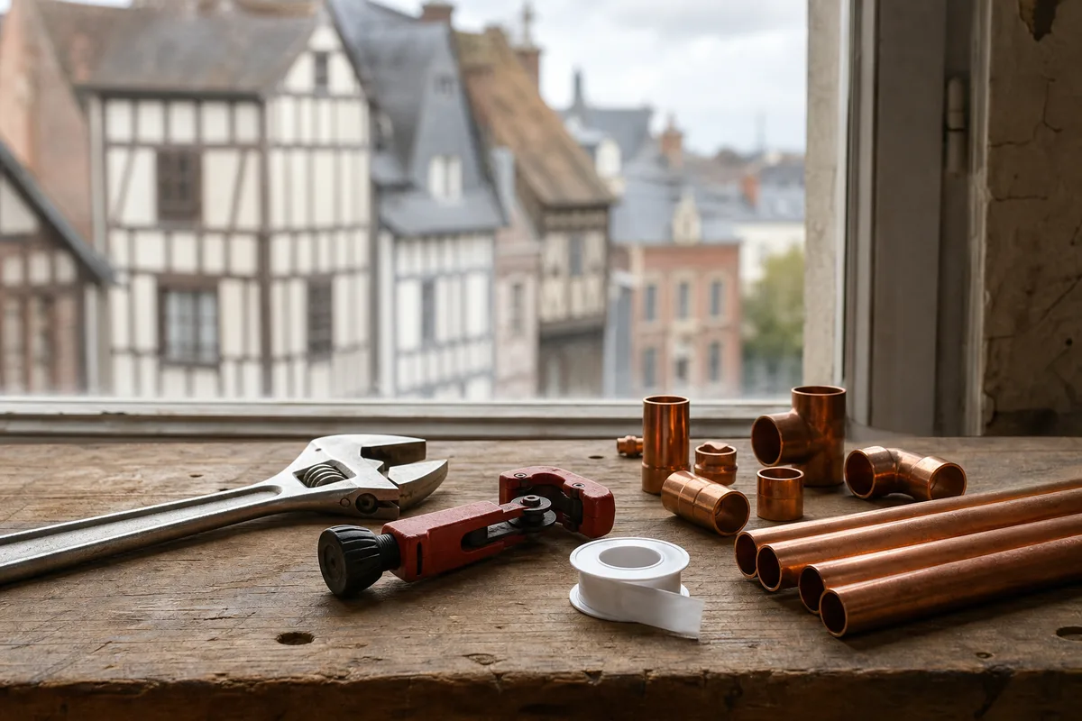 Plombier à Pont-Audemer et vallée de la Risle : prix, urgences